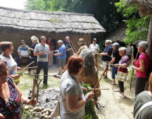 Obiskali so nas predniki v Razkrižju.